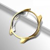 Gatuida 3pcs Golden TPU Shock Protective Cover Case for Stylish