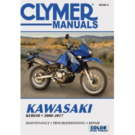 Clymer Kawasaki KLR650 Motorcycle (2008-2017) Service and Repair Manual - Printed Manual