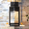 SHINE HAI Dusk to Dawn Outdoor Wall Lantern, Exterior Wall