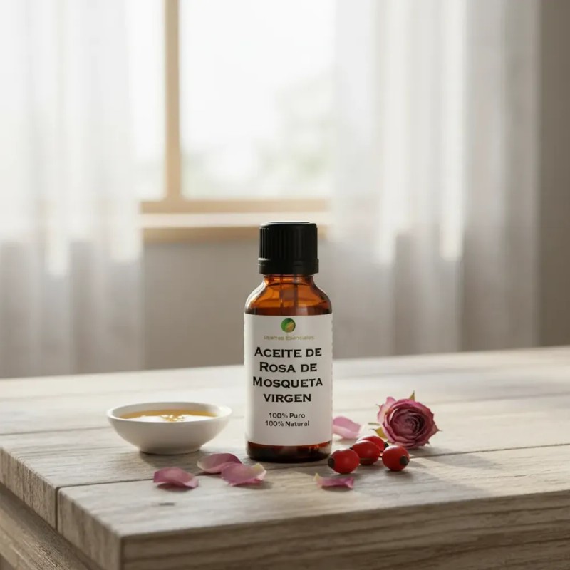 Aceite De Rosa De Mosqueta Virgen Puro Y Natural 30ml
