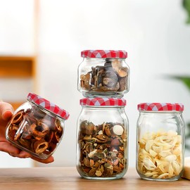 iplusmile Lids for jam jars: 40 pieces preserving jar lids with normal opening, replacement screw caps for preserving jars with 63 mm / 70 mm diameter