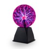Tradeopia 6 Inch Purple Plasma Ball, Touch and Sound Sensitive,