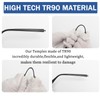 UPIONIC Glasses Replacement Temple, TR90 Eyeglass Arms Legs,Glasses Repair Kit