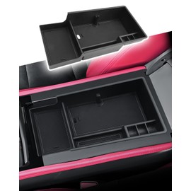 CDEFG for Chevy Blazer EV 2024 2025 Center Console Organizer Tray for Blazer EV 2024 2025 LT/RS Accessories Armrest Storage Box Insert Tray for Blazer EV 2024 2025 Arm Rest Middle Organizer