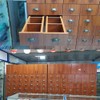 WUJENPEAHT 6 Pcs Antique Brass Cabinet Handles Vintage Kitchen Cupboard