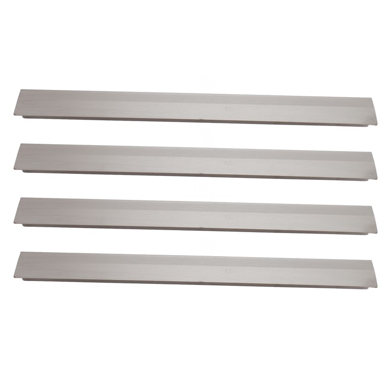 4Pcs Stove Gap Cover Stainless Steel Heat Resistant Easy Clean