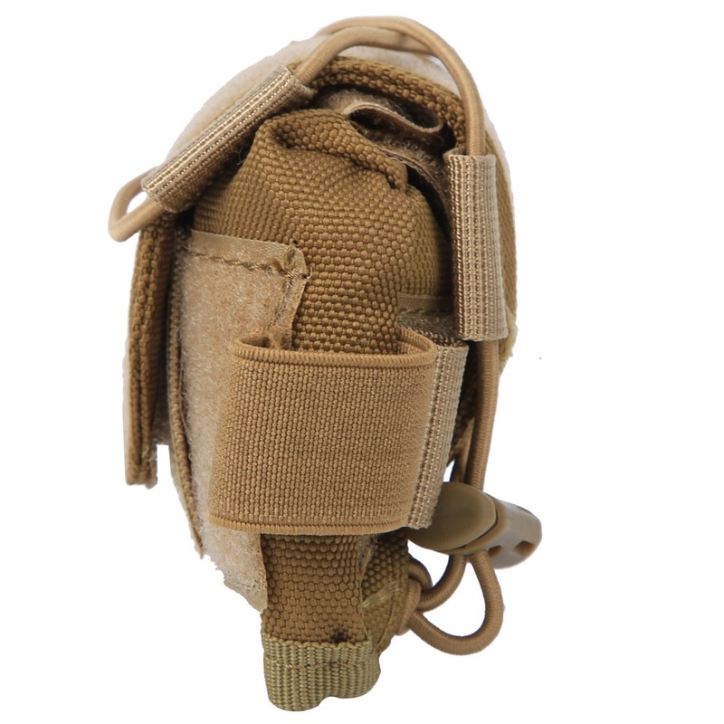 Helmet Counterweight Battery Storage Pouch Multi Functional Bag for Helmet