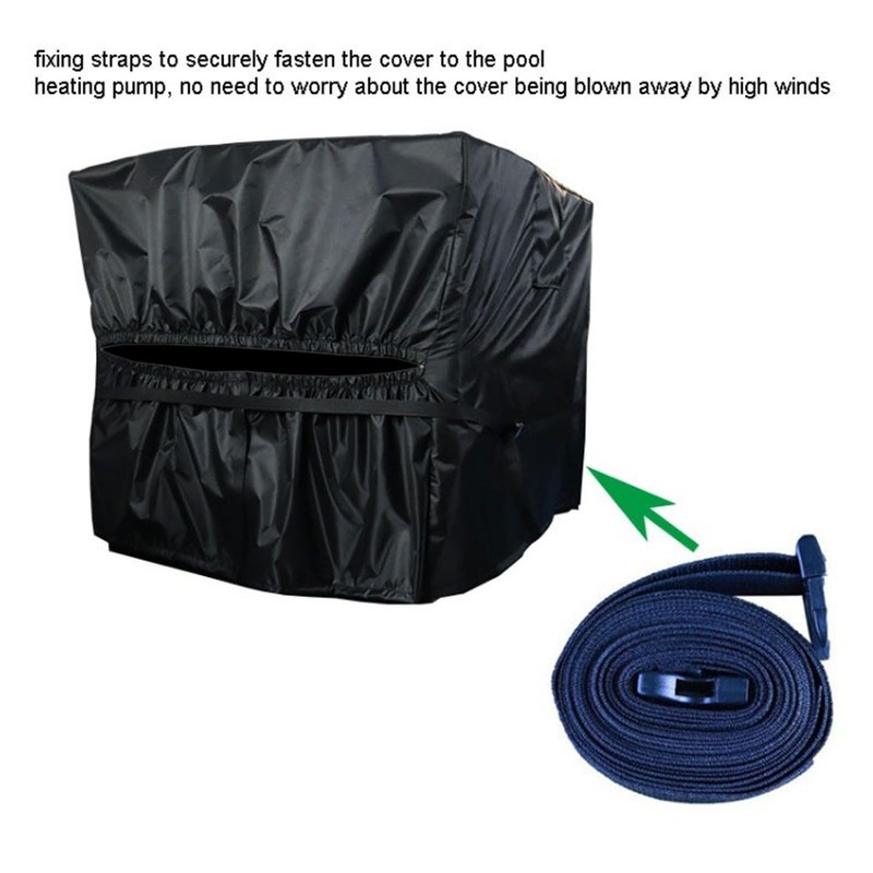 Pool Heater Cover - Silver Coated 420D Oxford Cloth With