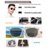 OCCI CHIARI Bifocal Reading Sunglasses for Men 200 UV400 Protection