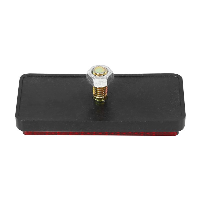 F FIERCE CYCLE Pair of M6 x 1.0 Red Rectangle
