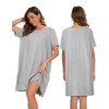 AVIIER 100% Cotton Hospital Gowns for Women Open Back Tear