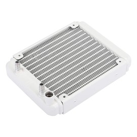 Aluminium Radiator, CPU Water Cool System, G1/4 Thread 12 Row Tube Strong Heat Dissipation Quiet Heat Exchanger Kit (120mm)