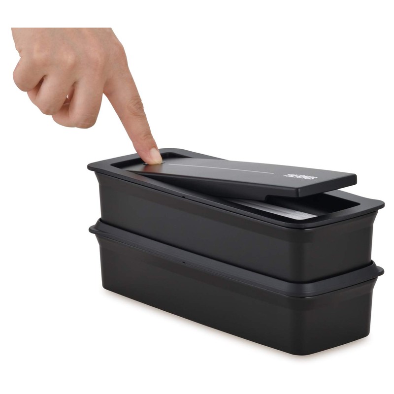 Thermos DJS-980W BK 2-Tier Lunch Box, 36.8 fl oz (980