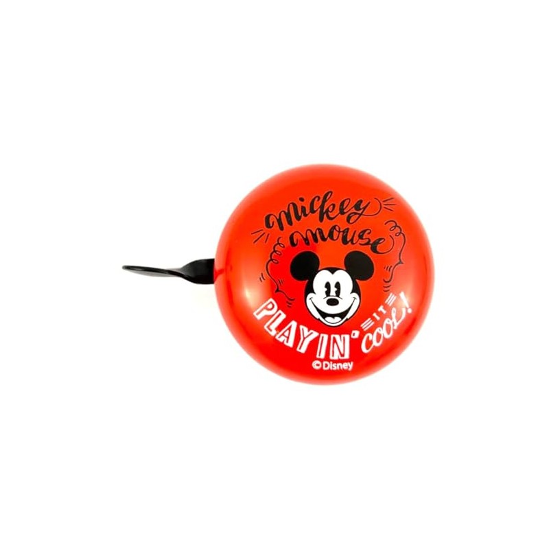 Mickey Red 2-tone bicycle bell, diameter 60 mm, retro bell