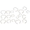 18pcs Transmission Cooler Line Clips 800 801 for Secure Fitting,