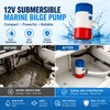 12V Submersible Bilge Pump for Boats – Compact Marine Water