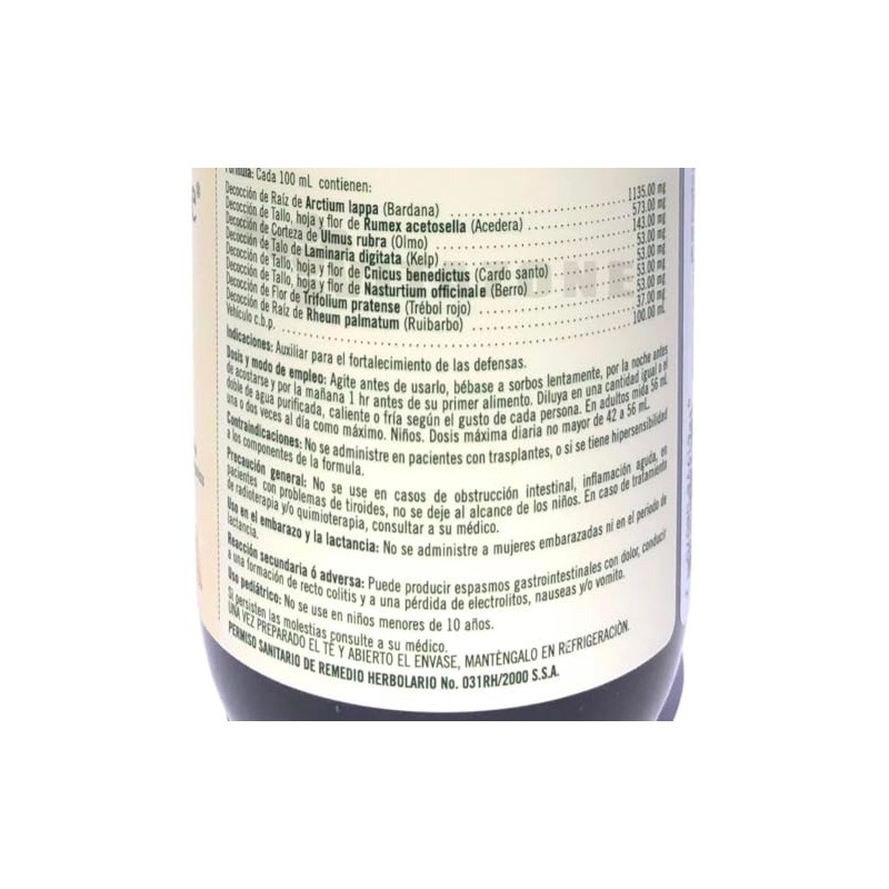 Flor Essence Solucion Sabor Herbal Botella 500 Ml