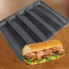 FETESUR Silicone Perforated Baking Forms Sandwich Mold French Baguette Bread