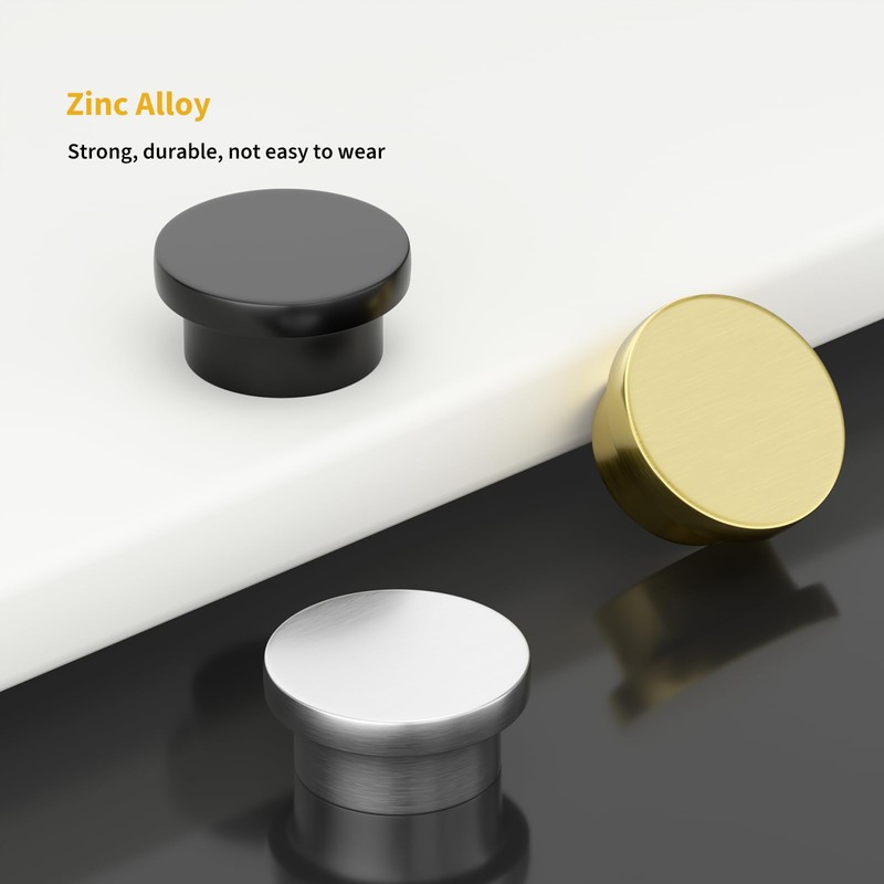 goldenwarm Pack of 20 Cupboard Knobs, Vintage Drawer Knobs, Knob