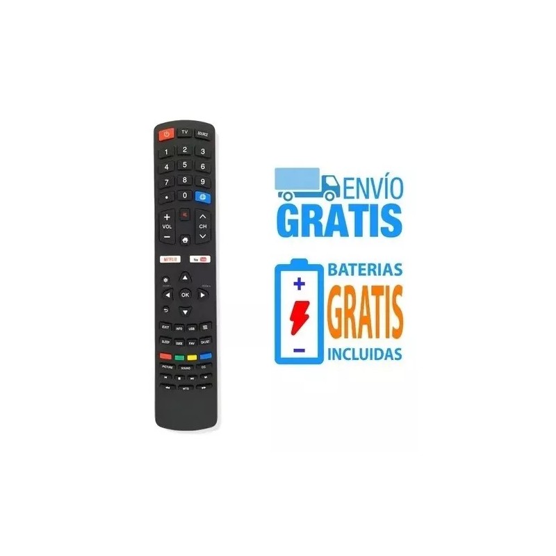 Deewoo Control Remoto Compatible Con Deewoo Smart Tv Youtube Rc311s