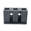 Sscon 2pcs Dual Rows Terminal Block 500V 60A 3 Position