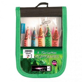 Set of 5 Turluttes Aquatic Calmarettes Ground Plants