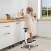 Folding Step Stool, Step Stools with Handle for Elderly Adults,