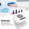 Single Hand Nail Air Dryer Warm Cool Wind Automatic Sensor