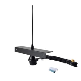 HYS 433 MHz Stationary SMA Connector Outdoor Antenna Station Antenna 50 W/2 m (6.6 ft) RG174U Coaxial Cable and Mounting Bracket