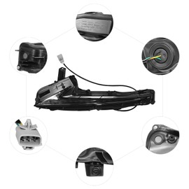 CHUNILLE Daytime Running Light LED DRL Left Driver Side 8162053031, LX2562100 Compatible With Lex-xus IS250 IS300 IS350 2014 2015 2016 (Left)