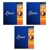 Elixir Electric Nanoweb 12052 Light 10-46 Electric Guitar Strings 3-Pack