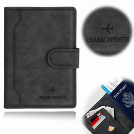 Vaccination Certificate Cover, Passport Cover, Portable Holiday Accessories, Protective Case for Credit Cards, Passport, ID and Travel Documents, Wallet Organiser, Travel Accessories/Cardholder/Travel
