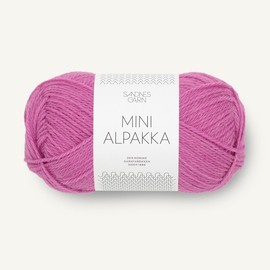 SANDNES GARN Mini Alpaca Wool – Colour: Magenta (4628) – 50 g/Approx. 150 m