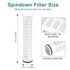 1-1/2" 100 Mesh Spin Down Filter Screen Replacement Rusco/Vu-Flow, Well