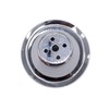 1 PC SHLPDFM Pulley Chrome Polished Silver Steel SWP 5/8"