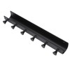 Wall Mounted Hook Space Aluminum Wall Clothes Pegs with 6