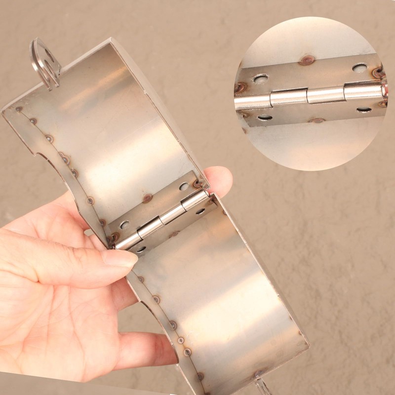 Outdoor Faucet Spigot Lock with Metallic Stainless Steel Gate Valve