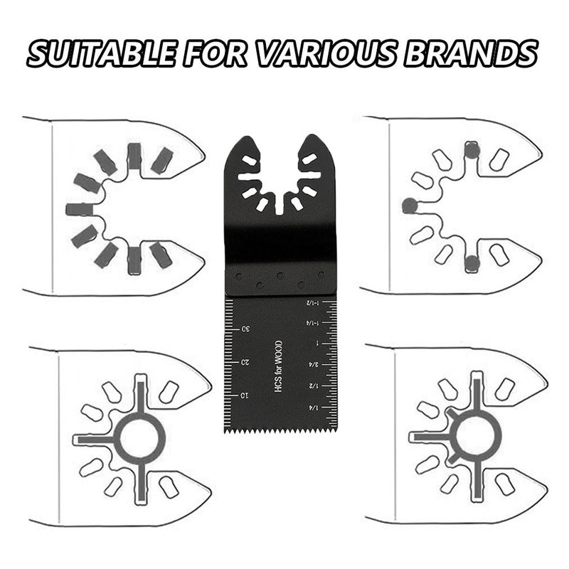 10Pcs Oscillating Tool Blades Professional Universal Oscillating Saw Blades Wood