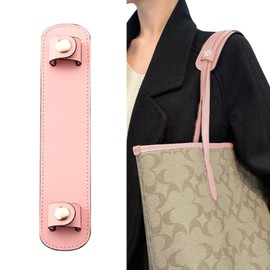 KIYOMIL Shoulder Strap Pad Replacement,Microfiber Leather Strap Pads Detachable Cover for Tote Bag(Pink)