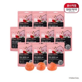 UnKnown Myny Self-Care Collagen Gummies 10 Packets (Peach Flavor) Myny Self-Care Collagen Gummies 10 Packets (Peach Flavor) / 마이니 셀프케어 콜라겐 구미 10봉 (복숭아맛) 마이니 셀프케어 콜라겐 구미 10봉 (복숭아맛