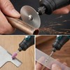 69 Pcs Rotary Tool Accessories Sanding Bits Kit 1.0/1.6/2.3mm Diameter
