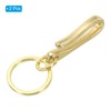 PATIKIL U Shape Hook Keychain, 2 Pack 2.4 Inch Long