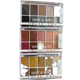 Wet n Wild Color Icon 10-Pan Eyeshadow Palette - Lights Off #heart&sol #call Me