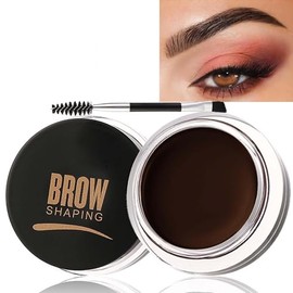 Bold & Beautiful 24H Waterproof Eyebrow Pomade - Black Coffee Smudge-Proof Brow Gel With Dual-Ended Brush. Achieve Natural 3D Brows With Our Quick-dry, Non-greasy Formula For Long-lasting Definition