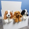 VFM - Cocker Spaniel Dog Plush 30cm Soft Toy (White