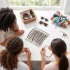 Ganchos Abiertos para el Cabello 20 Piezas, Pinzas para Coleta