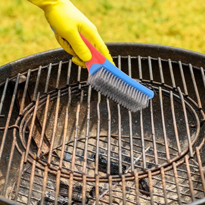 Stainless Steel Wire Brush for Rust Removal, Heavy Duty Wire