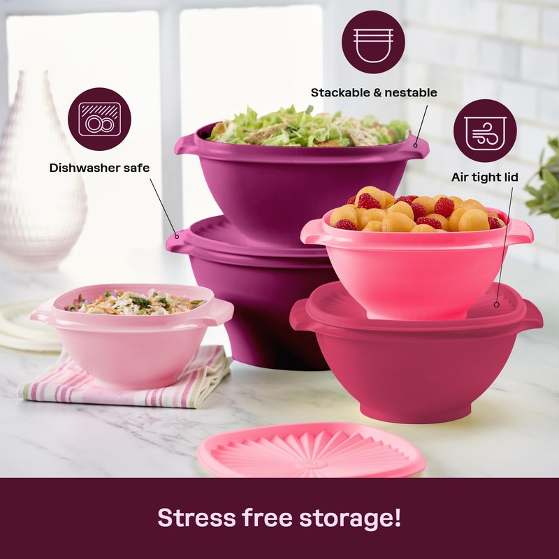 Tupperware Heritage Collection, New 10 Piece Food Storage Container Set