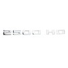2pcs 2500HD 2500 HD Emblem Side Door Badge 3D Letter
