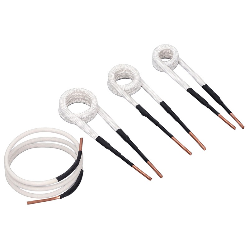 4PCS Induction Heater Coils 3.0mm Brass Core Electric Heat Induction